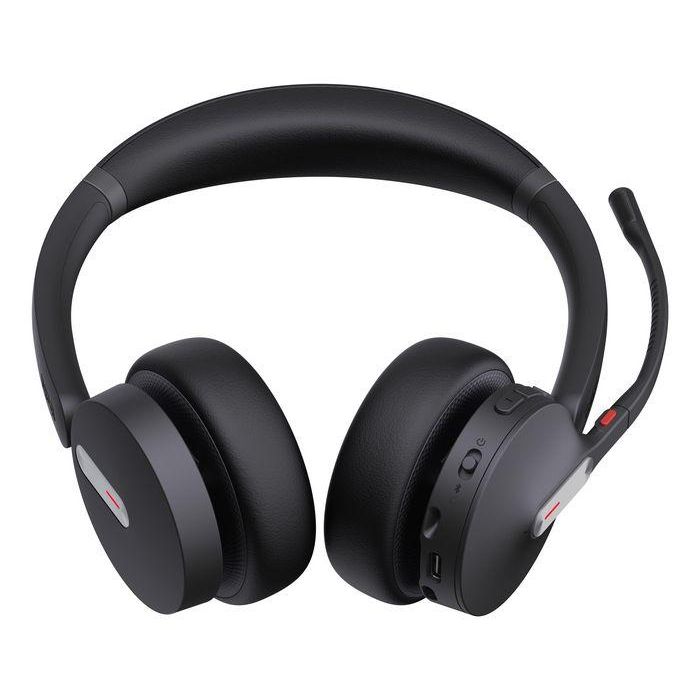 Yealink BH70 Dual Teams, Ø 35mm, 20Hz-20kHz, 117 dB SPL, -14 dBFS/Pa 3 Mics MEMS, Bluetooth 5.2, USB-A 2