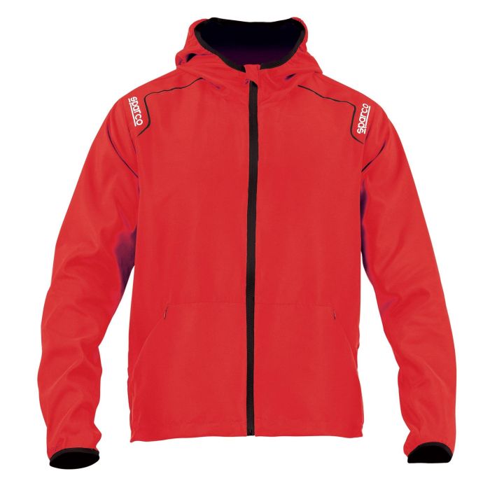 Chaqueta Cortavientos Sparco Talla XL Rojo S02405RS4XL Chaqueta Cortavientos Sparco Talla XL Rojo S02405RS4XL