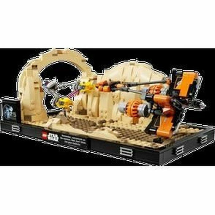 LEGO Star Wars 75380 Mos Espa Podracer Race Diorama, Nave Espacial 5