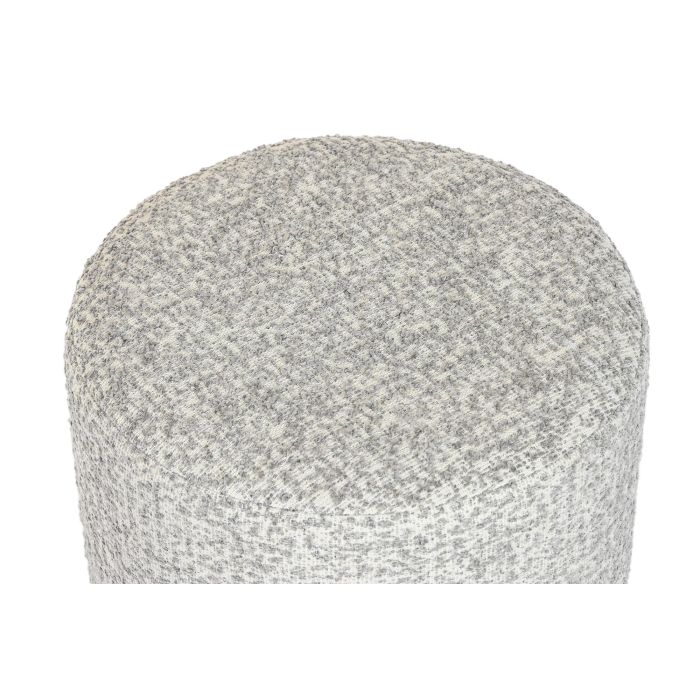 DKD Home Decor Reposapies Scandi Gris Claro 32 x 38 x 32 cm 1