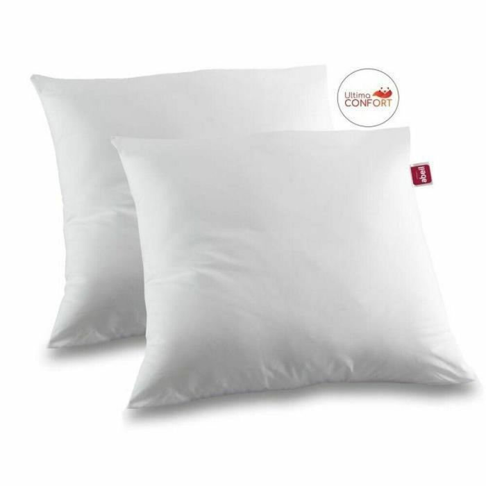 Abeil Juego de 2 Almohadas Ultima Confort Suaves y Mullidas Oeko-Tex Certificadas - 60 x 60 cm 1 Abeil Juego de 2 Almohadas Ultima Confort Suaves y Mullidas Oeko-Tex Certificadas - 60 x 60 cm 1