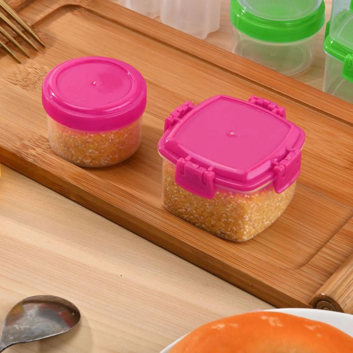 Set de 4 Mini Fiambreras 65 ml Privilege (24 Cajas) 8 Set de 4 Mini Fiambreras 65 ml Privilege (24 Cajas) 8
