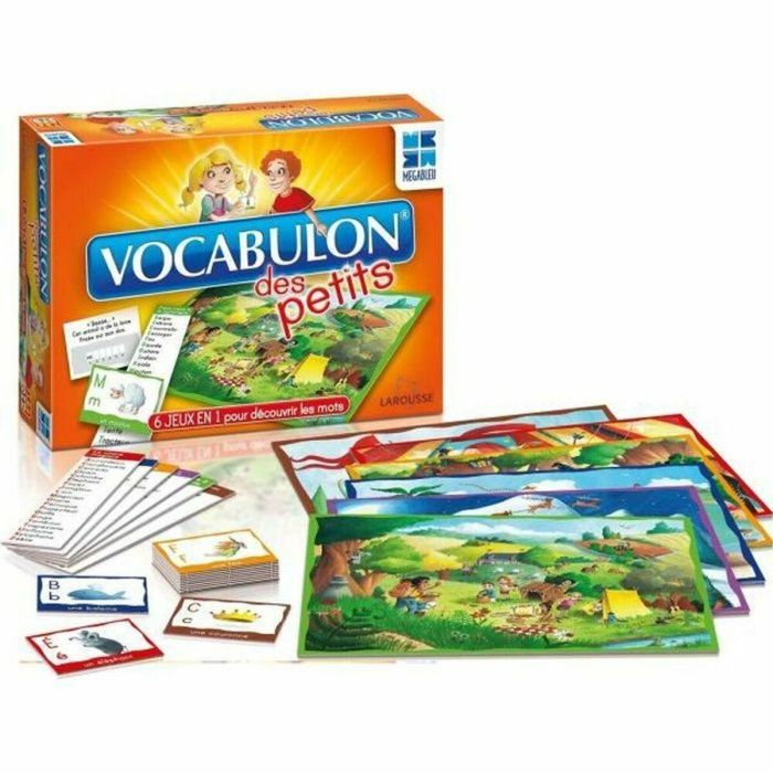 Megableu Vocabulon des Petits Juego Educativo de Aprendizaje 6 en 1: Alfabeto, Palabras para Niños 3-6 Años, 1-6 Jugadores Megableu Vocabulon des Petits Juego Educativo de Aprendizaje 6 en 1: Alfabeto, Palabras para Niños 3-6 Años, 1-6 Jugadores