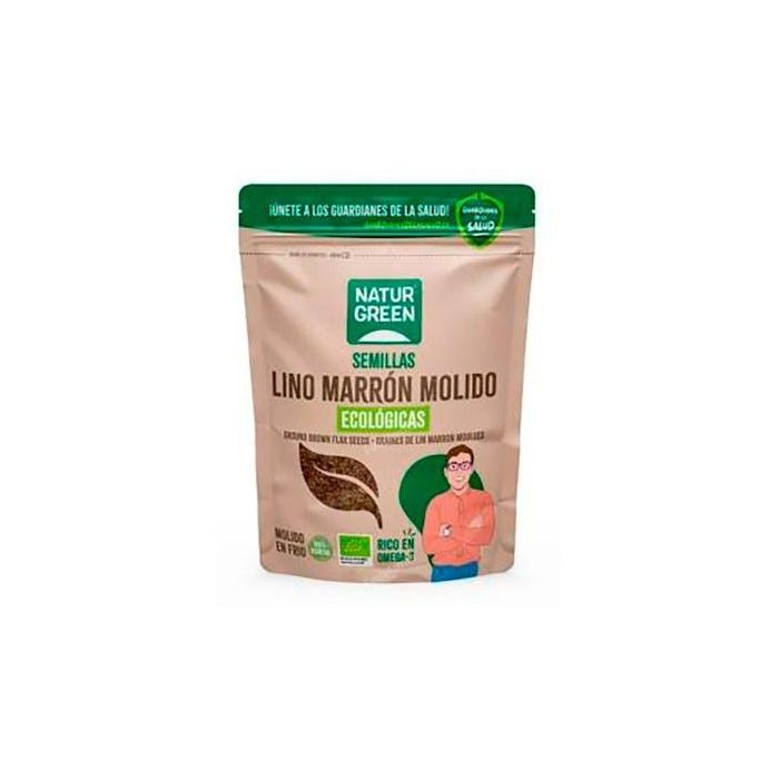 NATURGREEN Semillas de Lino Marrón Molido 150g Bio