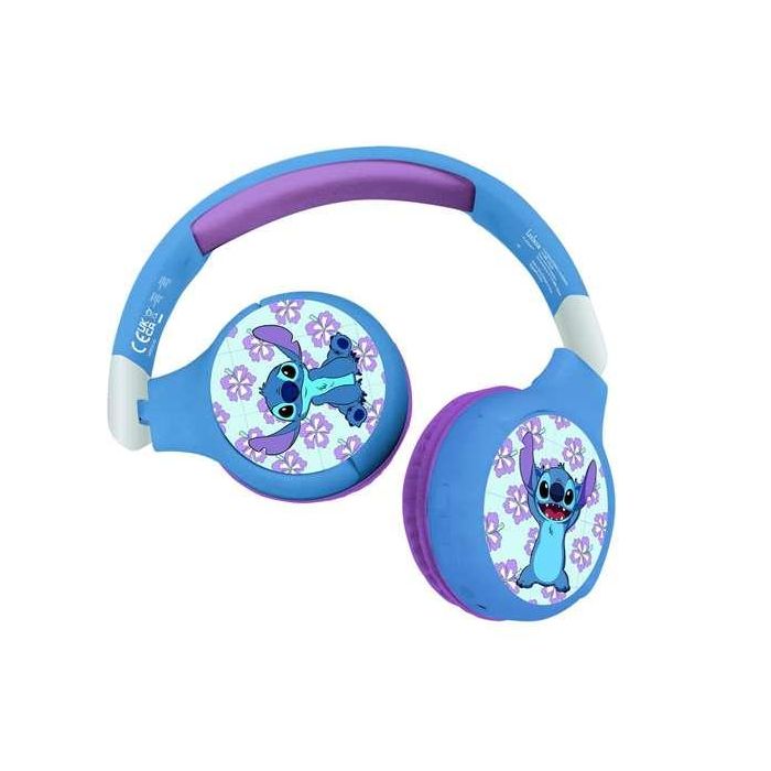 Lexibook Auriculares Inalámbricos Bluetooth Disney Stitch Hpbt010D +3 Años 2 Lexibook Auriculares Inalámbricos Bluetooth Disney Stitch Hpbt010D +3 Años 2