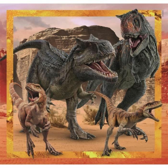 Clementoni 8005125253142 Puzzle 3x48 Piezas - Jurassic World 4