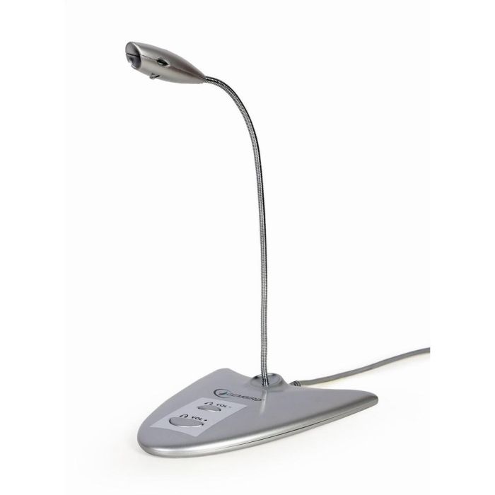Gembird Micrófono de Mesa USB 2.0 con Tarjeta de Sonido Integrada