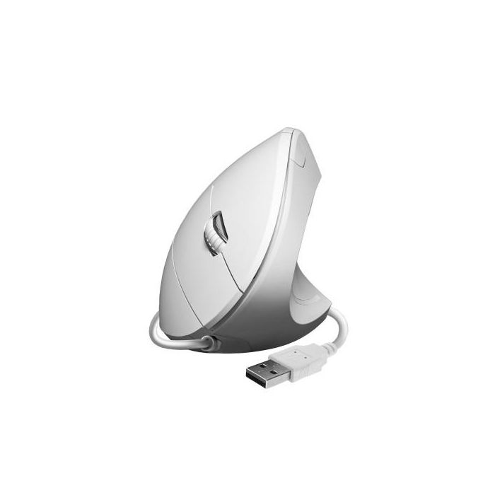 SUBBLIM GLIDE VERTICAL ERGO WIRED MOUSE WHITE 6 SUBBLIM GLIDE VERTICAL ERGO WIRED MOUSE WHITE 6