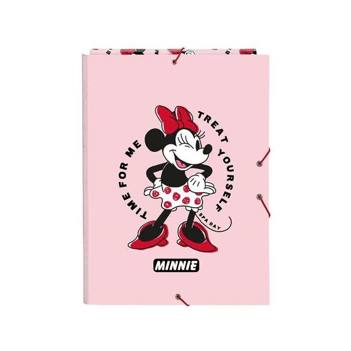 Carpeta folio 3 solapas minnie mouse "me time" 26x33,5x2,5 - modelos surtidos Carpeta folio 3 solapas minnie mouse "me time" 26x33,5x2,5 - modelos surtidos