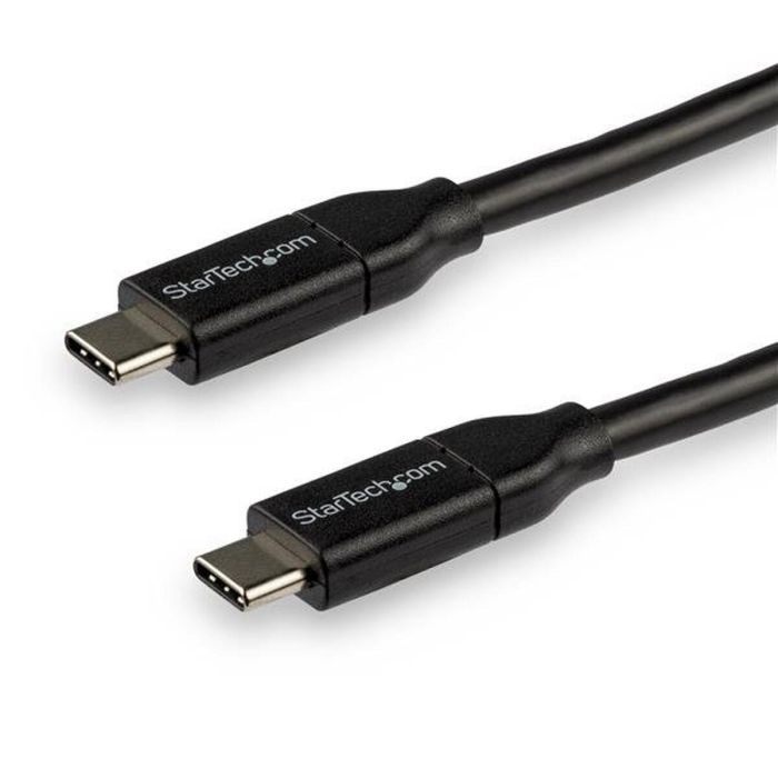 Cable USB-C Startech USB2C5C3M Negro 3 m Cable USB-C Startech USB2C5C3M Negro 3 m