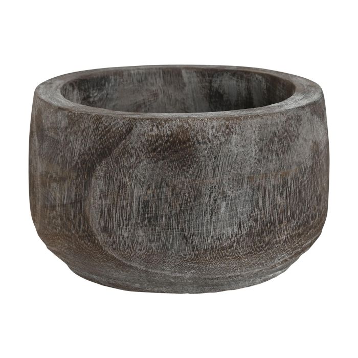 Centro Mesa Colonial DKD Home Decor Gris Oscuro 22 x 13 x 22 cm