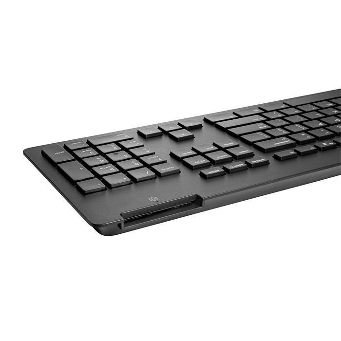 HP Smartcard Keyboard Lector Tarjeta Inteligente Disposición Nórdica 5
