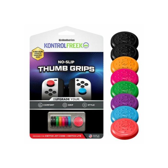 Accesorio de controlador de juego NZXT KontrolFreek 1510-JOY Azul Negro Rojo Verde Naranja Rosa Púrpura