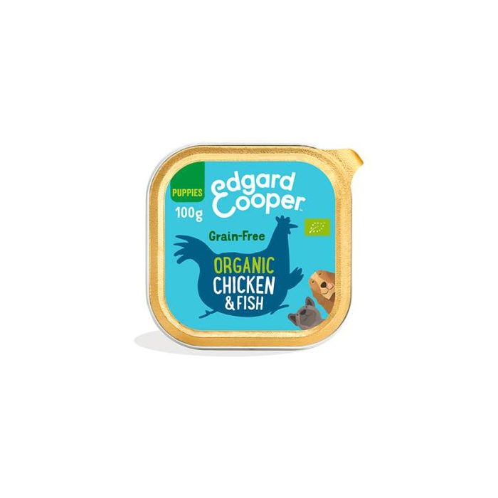 Canine Puppy Bio Organic Puppy Pollo-Pescado 17 x 100 gr Canine Puppy Bio Organic Puppy Pollo-Pescado 17 x 100 gr