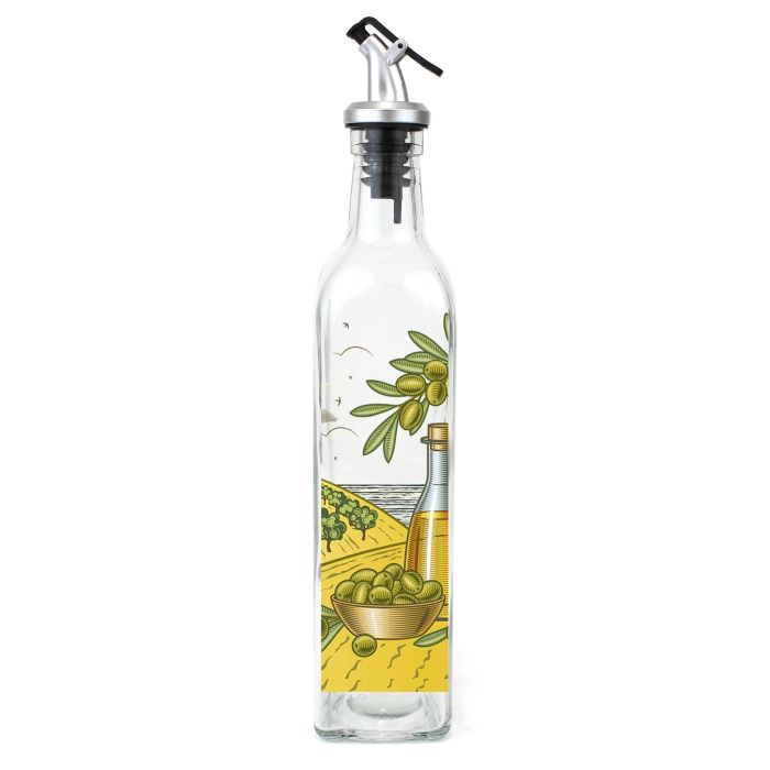 Anna Aceitera de Vidrio 250 ml con Tapon ABS, 4.8 cm x 24.5 cm x 4.8 cm (12 Unidades) 4 Anna Aceitera de Vidrio 250 ml con Tapon ABS, 4.8 cm x 24.5 cm x 4.8 cm (12 Unidades) 4