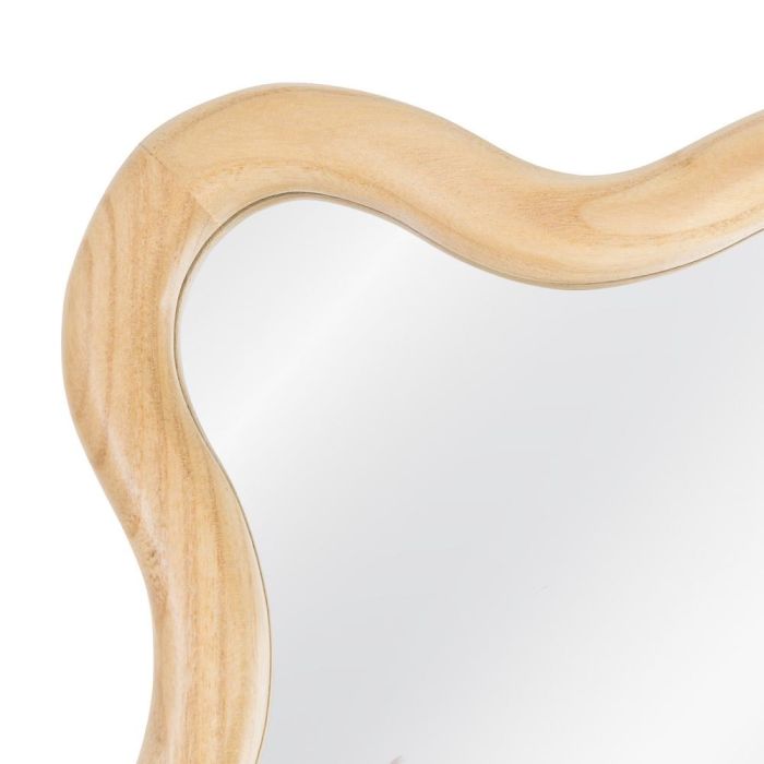 Espejo Marrón Claro Madera Paulonia 80 X 3 X 180 cm