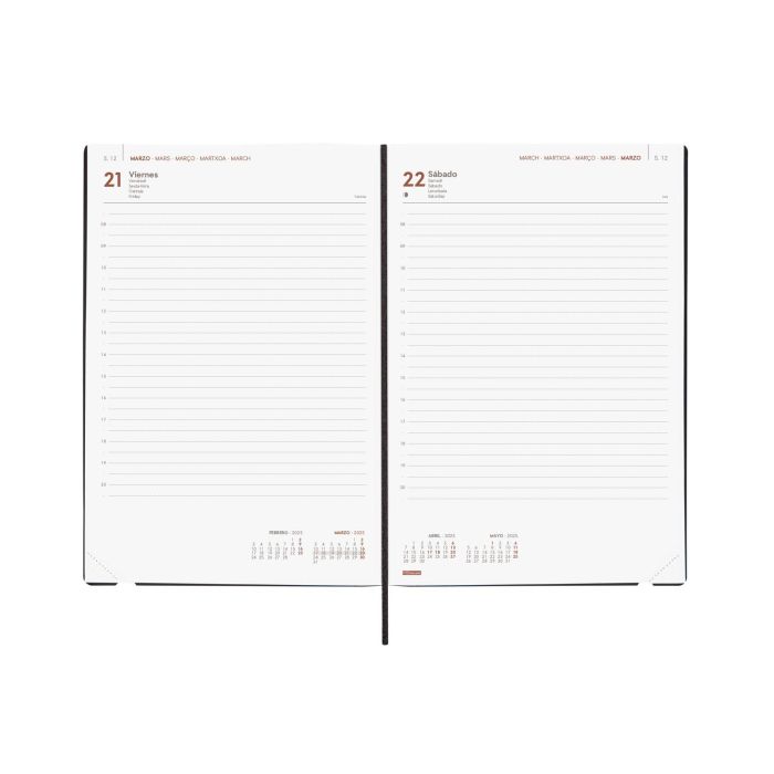 Finocam Agenda Anual Dynamic Mara Y11-165x240 mm 1Dp Azul 2025 4