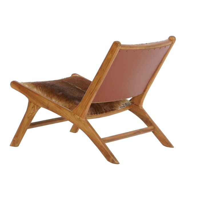 Butaca Colonial DKD Home Decor Marron Blanco 78 x 68 x 65 cm 7