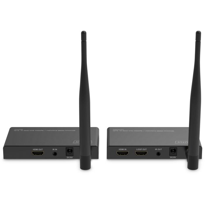 DIGITUS Wireless HDMI Extender/Splitter Set 100m.1x4.Full HD 1