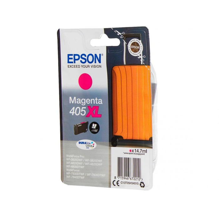 EPSON Singlepack Magenta 405XL DURABrite Ultra Ink 2