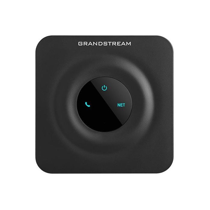 Grandstream HT801 v2 SIP-ATA HandyTone, Adaptador Telefónico Analógico 1xFXS, Negro, 10/100 Mbps