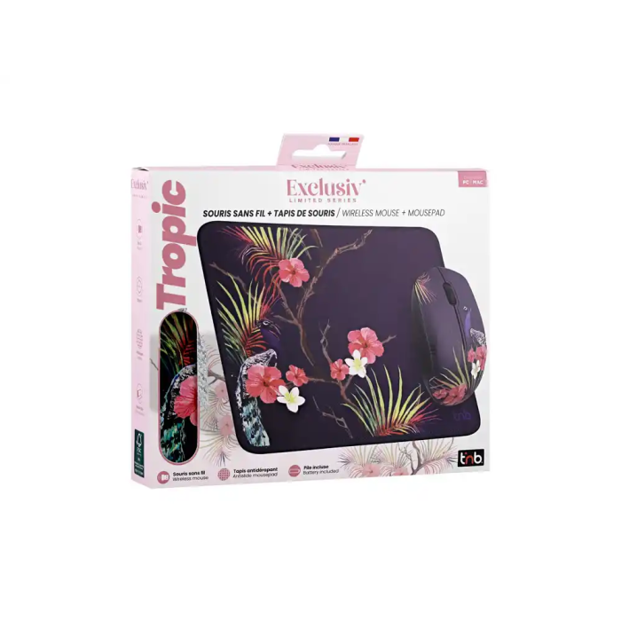 TNB TROPIC - Pack raton + alfombrilla 3
