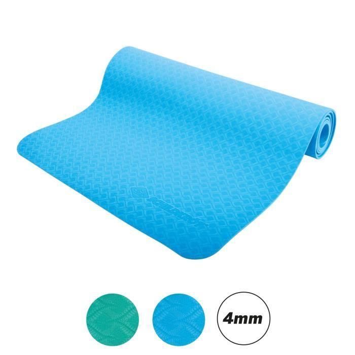 Esterilla de yoga - Schildkröt - 183 cm - Azul - Espesor 4 mm - Antideslizante Esterilla de yoga - Schildkröt - 183 cm - Azul - Espesor 4 mm - Antideslizante