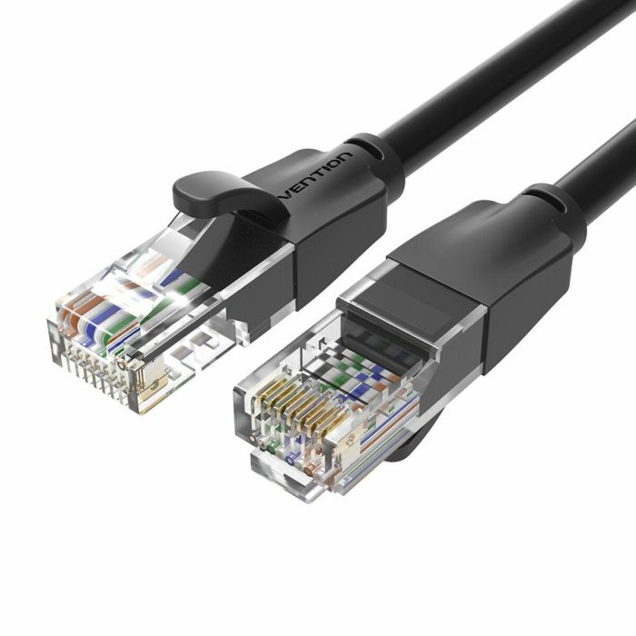 Cable de Red Rígido UTP Categoría 6 Vention IBEBN Negro 15 m 1