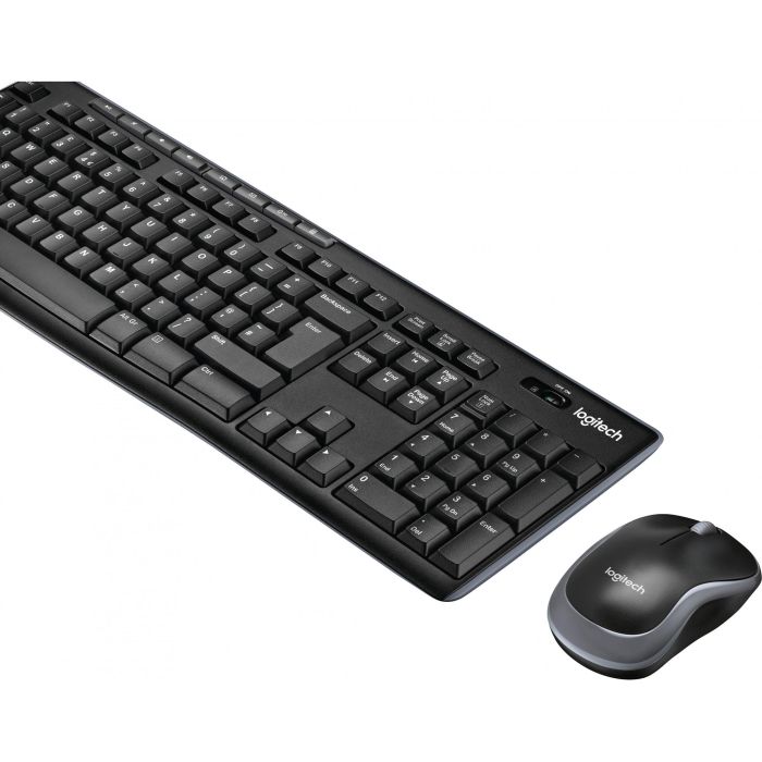 Logitech Mk270 Teclado y Mouse Inalámbrico con Nano Receptor, Resistente a Salpicaduras, Teclado Numérico y Pilas de Larga Duración 3 Logitech Mk270 Teclado y Mouse Inalámbrico con Nano Receptor, Resistente a Salpicaduras, Teclado Numérico y Pilas de Larga Duración 3