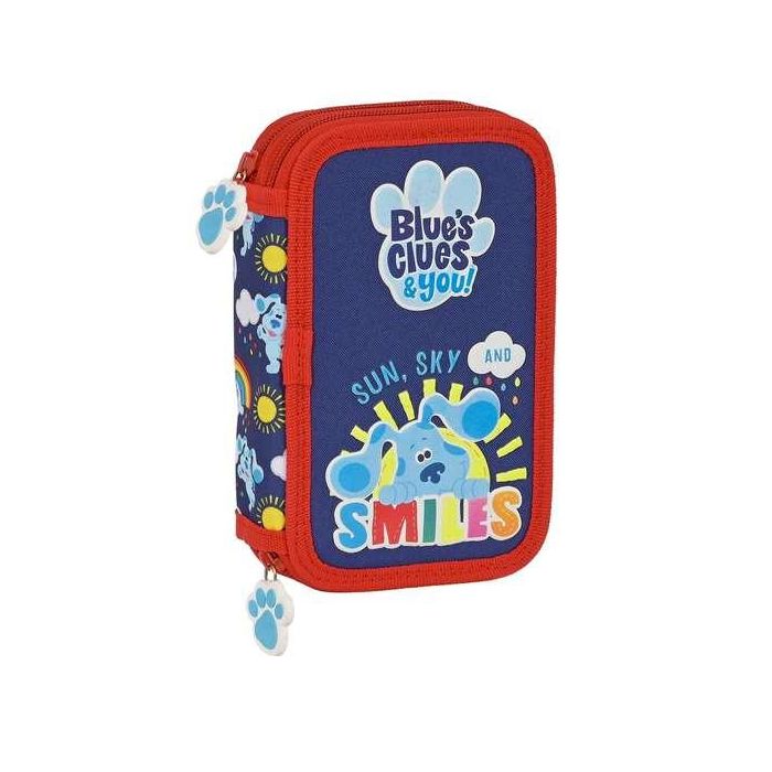 Plumier Doble Blue's Clues Azul marino (28 piezas) Plumier Doble Blue's Clues Azul marino (28 piezas)