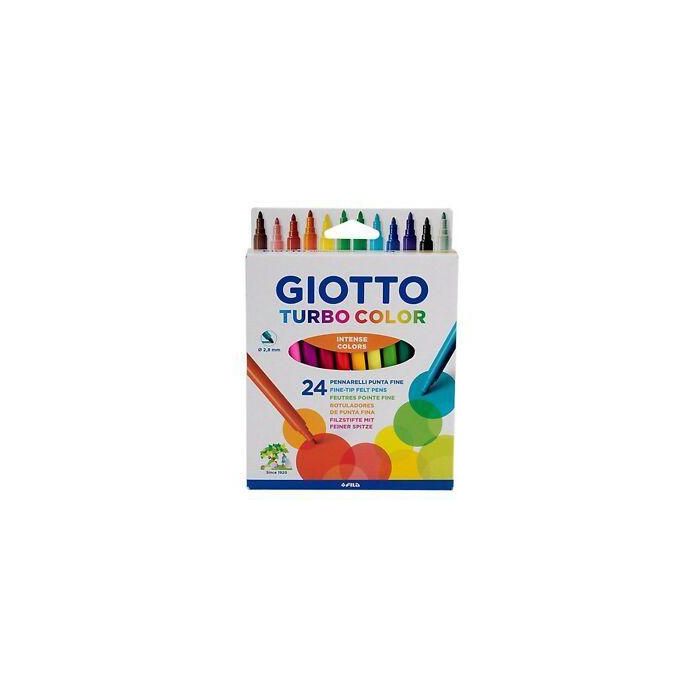 Giotto Rotuladores Turbo Color Surtidos Estuche 24 Unidades Giotto Rotuladores Turbo Color Surtidos Estuche 24 Unidades
