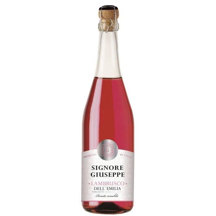 Signore Giuseppe Rosato Lambrusco Dell'Emilia Rosé - 75 cl