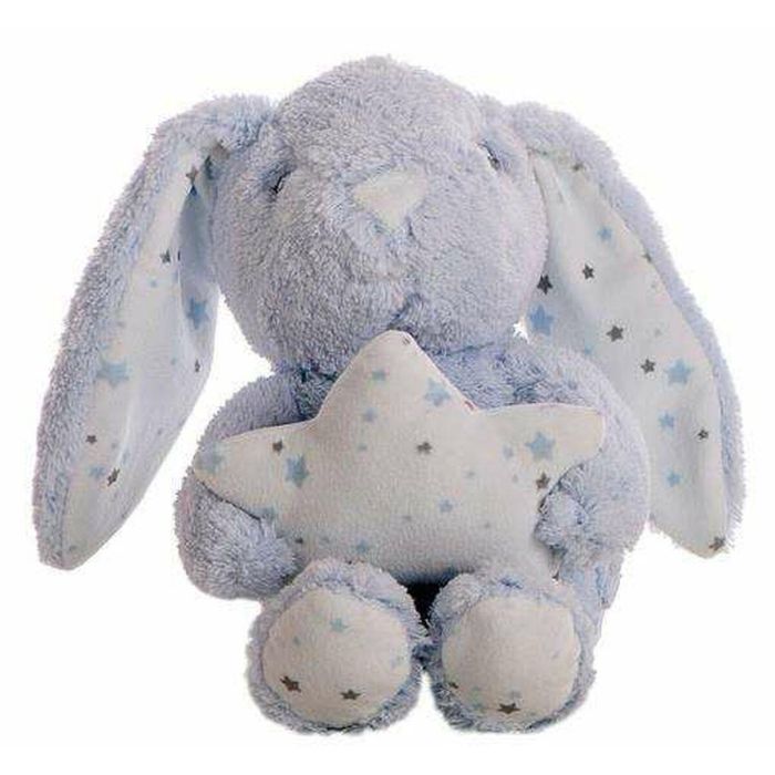 Creaciones Llopis Conejito Rizo Azul de 22 cm para Niños desde 3 Años Presentado en Caja Creaciones Llopis Conejito Rizo Azul de 22 cm para Niños desde 3 Años Presentado en Caja