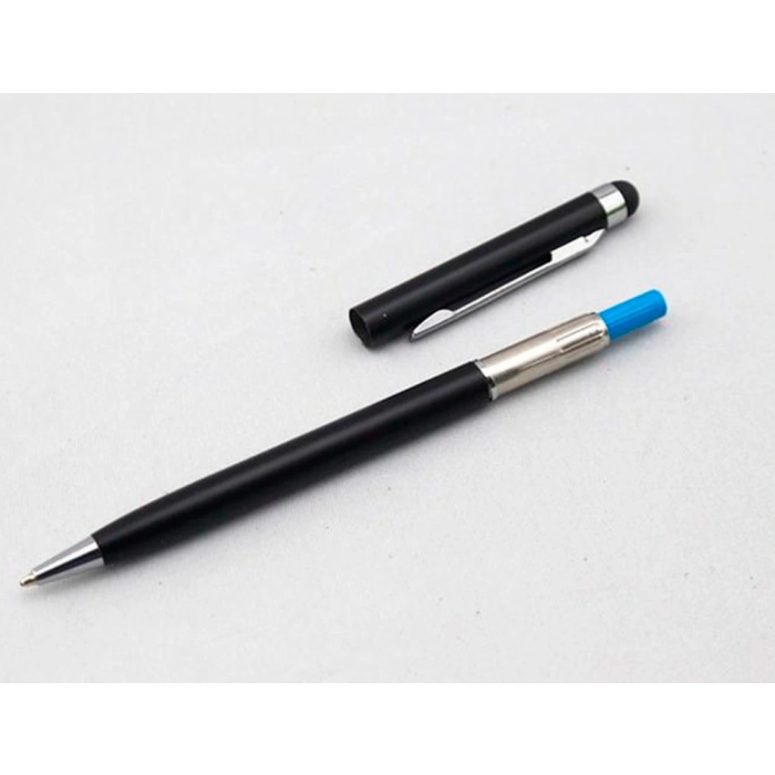 Q-connect Recambio Bolígrafo Tipo Cross, Azul, Cuerpo Metálico, Punta de Bola, Trazo 0.5 mm 5