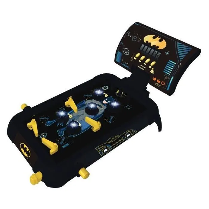 Lexibook Máquina de Pinball Electrónica Batman con Efectos de Luz y Sonido 4