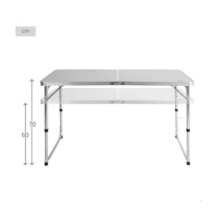 Color Baby Mesa Maletin Camping Aluminio 120x60xh60/70cm Ajustable 2 Color Baby Mesa Maletin Camping Aluminio 120x60xh60/70cm Ajustable 2