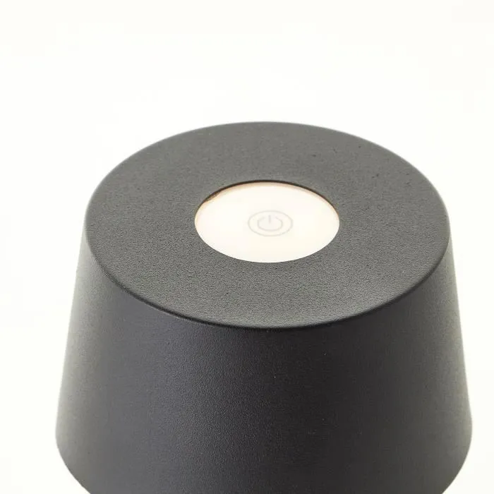 Brilliant BRI4004353449086 Lámpara de Mesa LED 2W Metal IP44 Negro 5