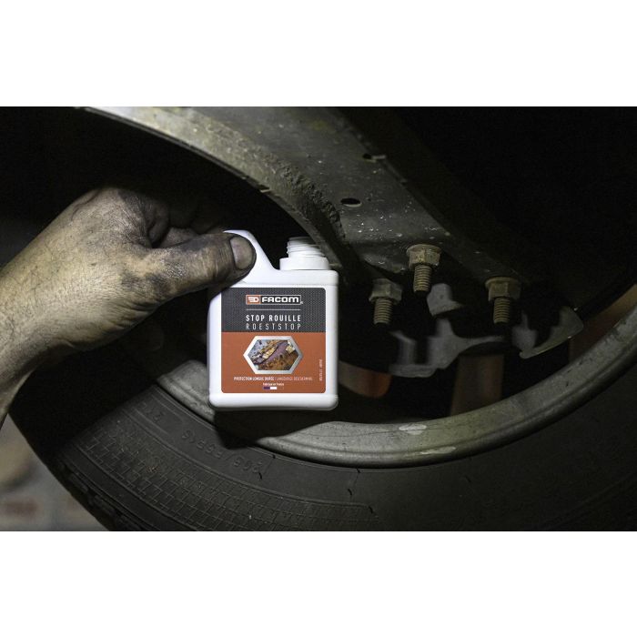 Facom Detener el óxido, fórmula concentrada que neutraliza y transforma en capa protectora duradera y resistente al mal tiempo 125 ml 1