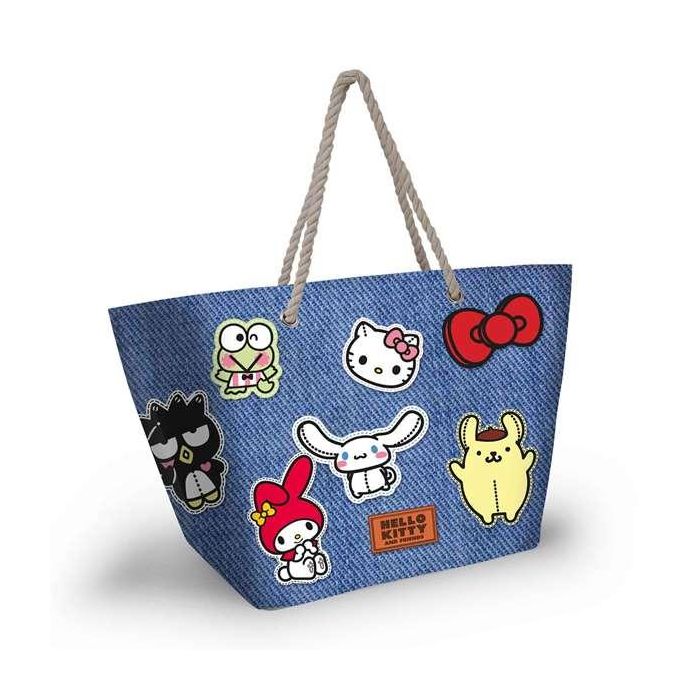 Karactermania Bolsa de Playa Soleil Hello Kitty Stickers 52x17x37 cm Poliéster 0 Karactermania Bolsa de Playa Soleil Hello Kitty Stickers 52x17x37 cm Poliéster 0