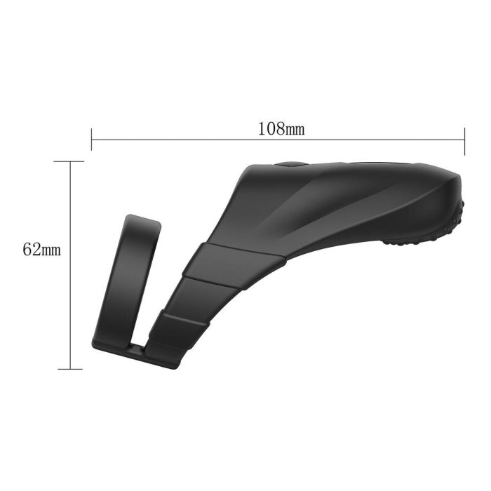 Anillo para el Pene Forto Negro (Talla única) 13