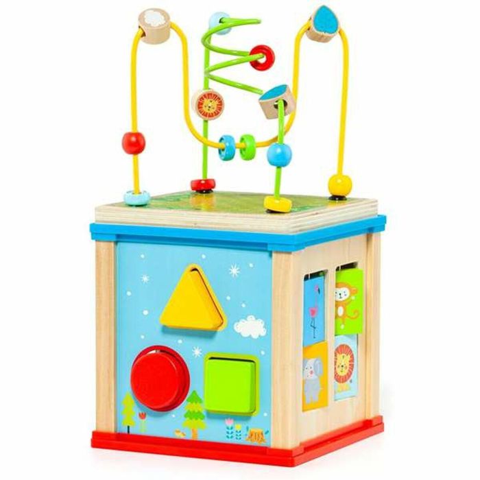 Molto Cubo de Actividades de Madera 19x17x17 cm para edad +3 años 11 Molto Cubo de Actividades de Madera 19x17x17 cm para edad +3 años 11