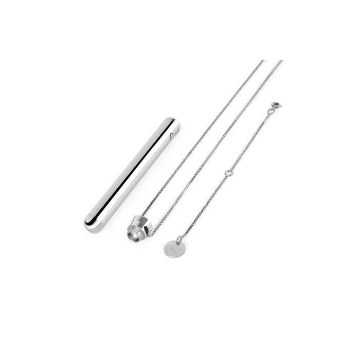 Bala Vibradora Le Wand Necklace Colgante Plateado 9 Bala Vibradora Le Wand Necklace Colgante Plateado 9