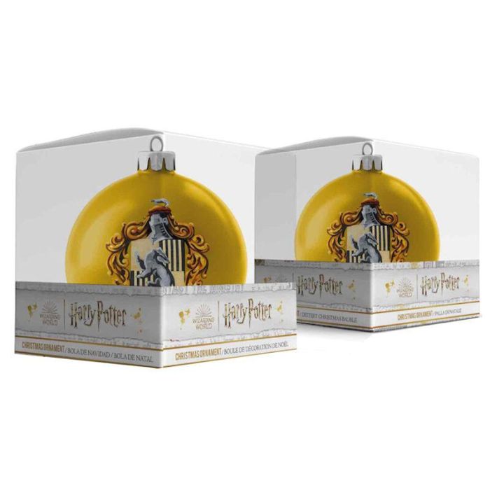 Bola Navidad Hufflepuff Harry Potter 1 Bola Navidad Hufflepuff Harry Potter 1