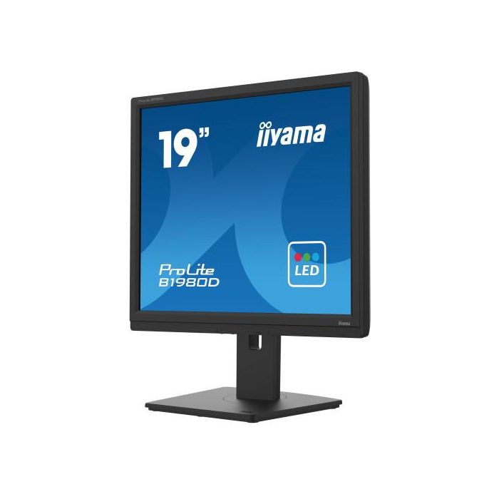 iiyama ProLite B1980D-B5 pantalla para PC 48,3 cm (19") 1280 x 1024 Pixeles SXGA LCD Negro 4