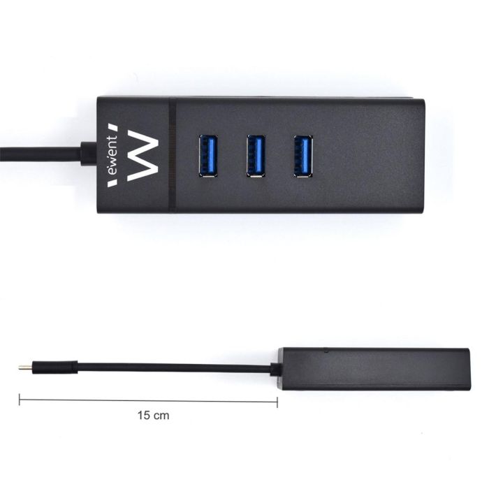 Hub Usb Ewent 3 Puertos Usb 1 Hub Usb Ewent 3 Puertos Usb 1