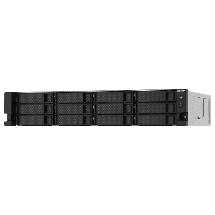QNAP TS-1273AU-RP-8G NAS Servidor de Almacenamiento 2U Rackmontage AMD Ryzen V1500B 4C/8T 2.2GHz 8GB DDR4 2x2.5GbE LAN 2 QNAP TS-1273AU-RP-8G NAS Servidor de Almacenamiento 2U Rackmontage AMD Ryzen V1500B 4C/8T 2.2GHz 8GB DDR4 2x2.5GbE LAN 2