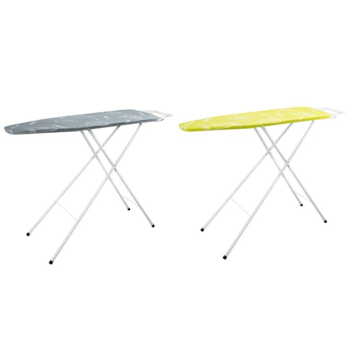 Quid Tabla de Planchar Minerva 110x32 cm con Pies Antideslizantes y 4 Posiciones de Altura