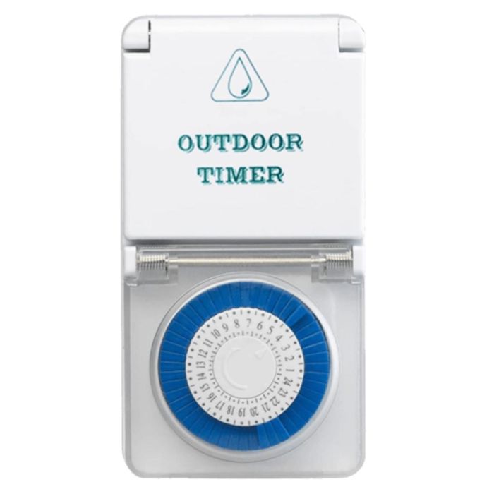 Silver Programador Electronic Analógico 24 Horas 3600W 250V 16A 50Hz IP44 1 Silver Programador Electronic Analógico 24 Horas 3600W 250V 16A 50Hz IP44 1