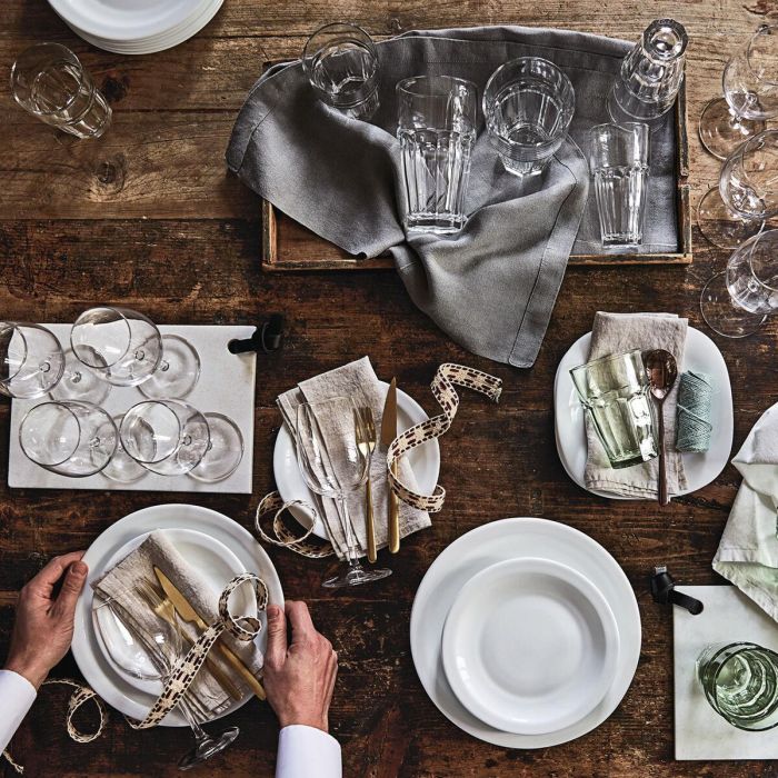 Bol para Aperitivos Bormioli Rocco Parma Blanco (24 Unidades) 2