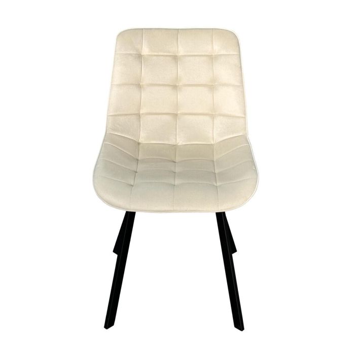 Silla Versa RHODES Beige 55 x 82 x 51 cm (4 Unidades) 1 Silla Versa RHODES Beige 55 x 82 x 51 cm (4 Unidades) 1